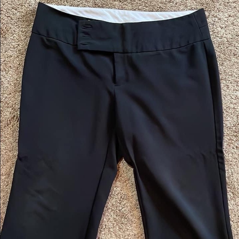 Maurices black dress capris